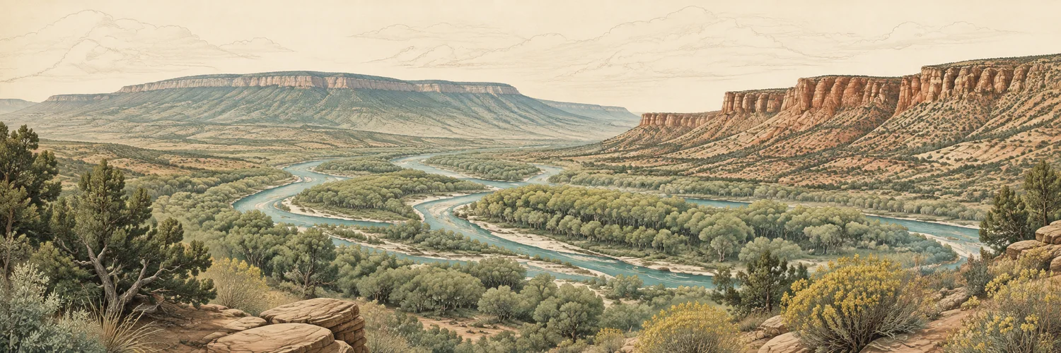 Illustrated Grand Valley: the Colorado and Gunnison beneath the Book Cliffs and mesas